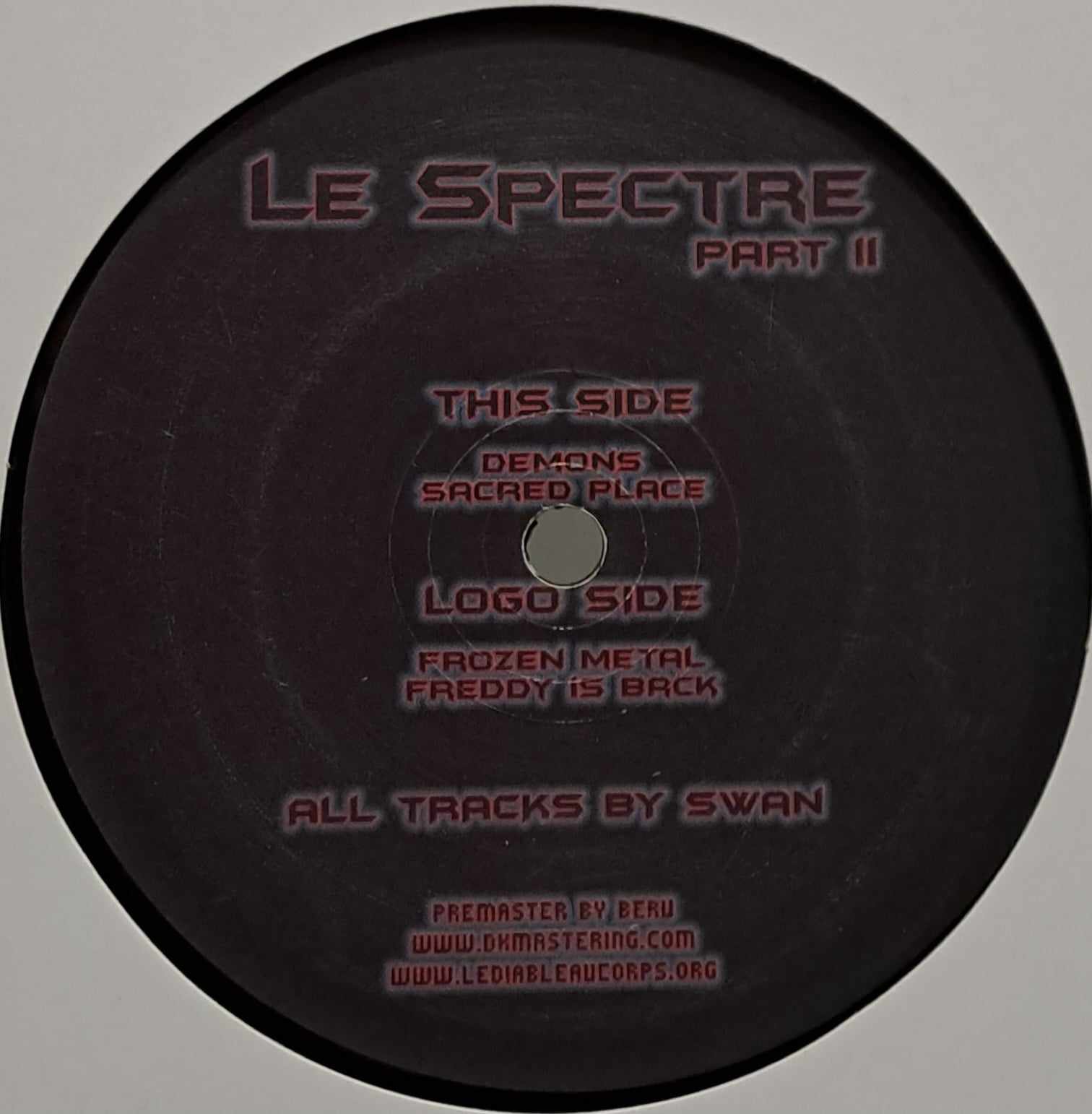 Le Spectre 02 - vinyle hardcore